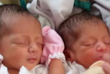 First IVF Twins